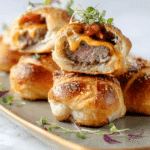 Steak and Cheese Stuffed Pretzel Bites