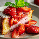 Strawberry Butter Cake