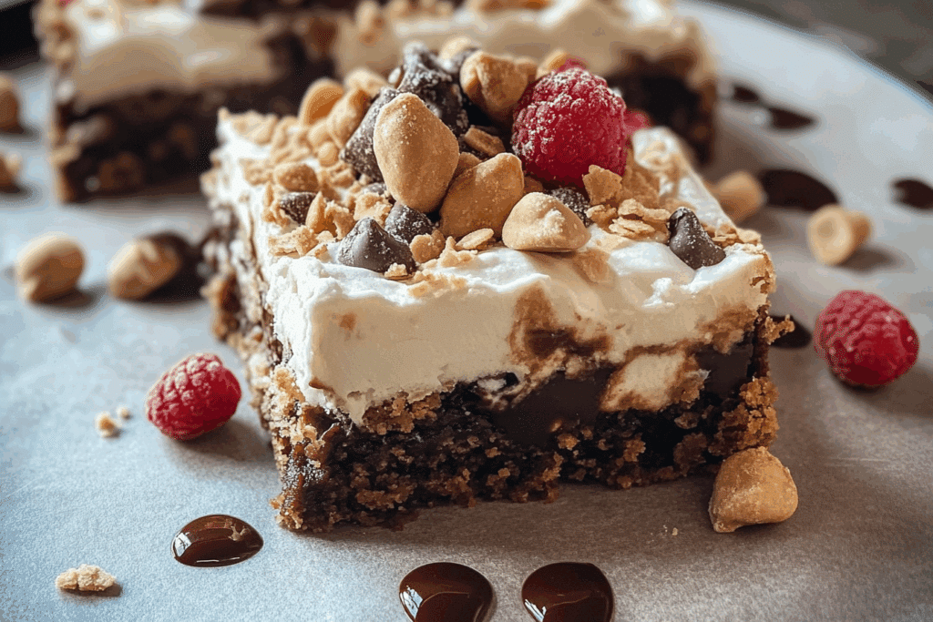 Tin Roof Sundae Blondies