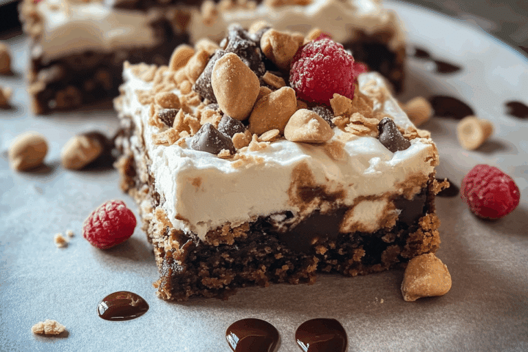 Tin Roof Sundae Blondies