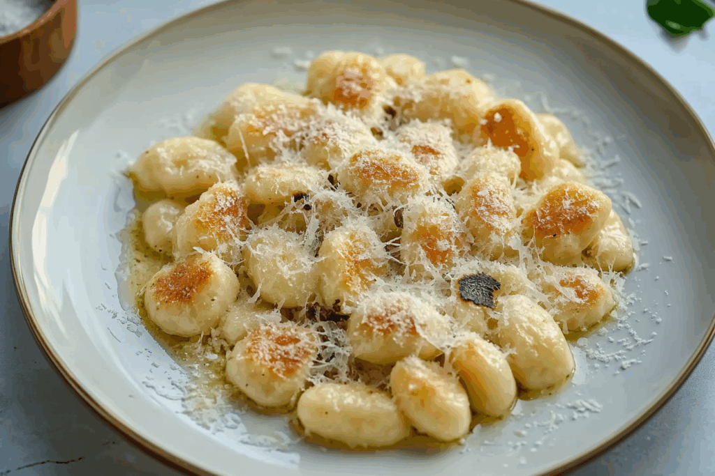 Toasted White Truffle Gnocchi