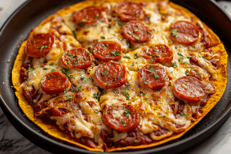 Tortilla Wrap Pizza (Viral Tortilla Hack!)
