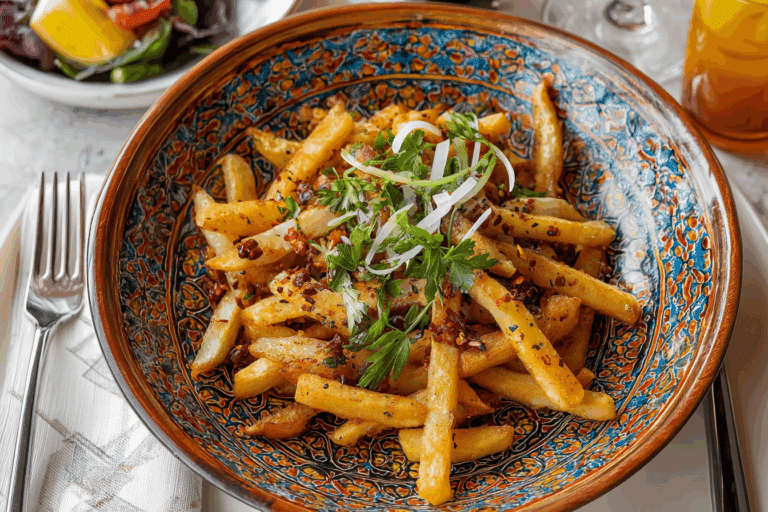 Turkish Fries (Turkish Potatoes) With Aleppo Pepper
