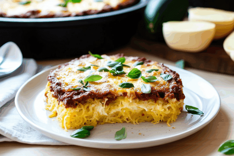 Vegan Spaghetti Squash Pie