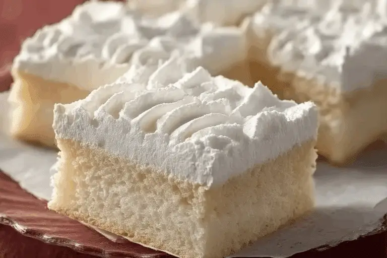 White Snack Cake