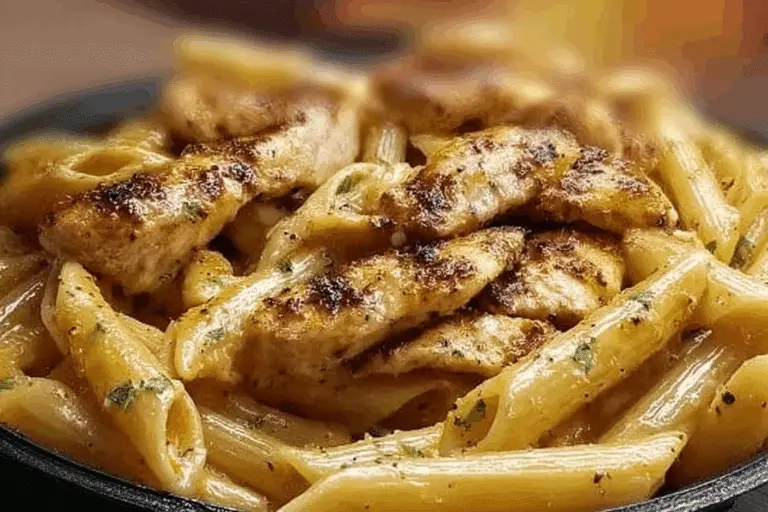 Chicken Penne in Cajun Mozzarella Garlic Butter Sauce