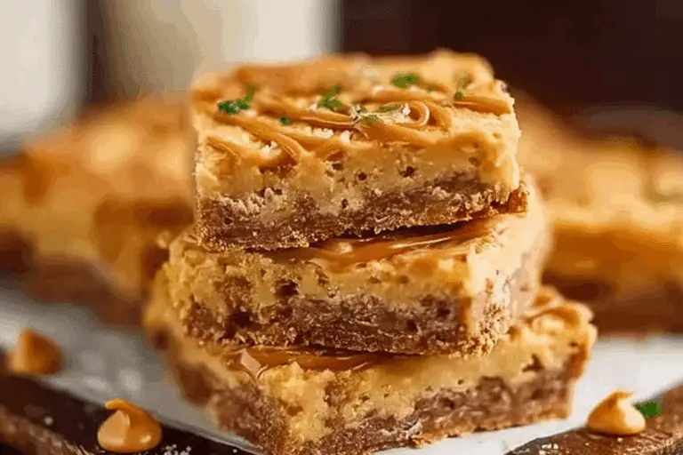Peanut Butter Butterscotch Bars
