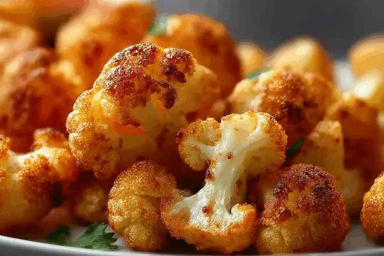 Crispy Roasted Cauliflower