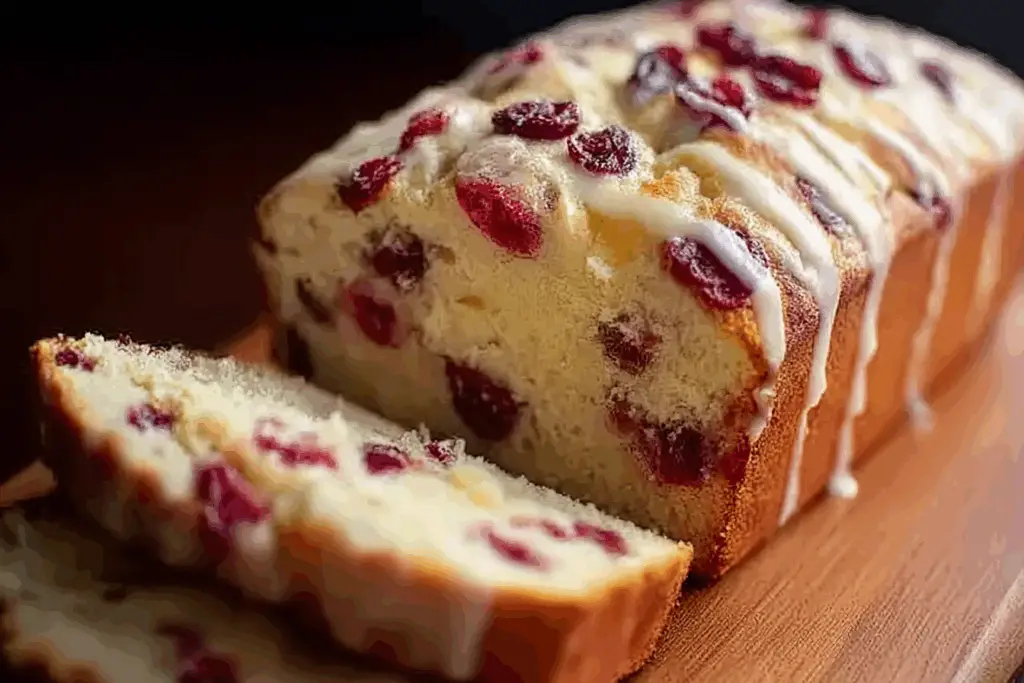 Cream Cheese Cranberry Loaf