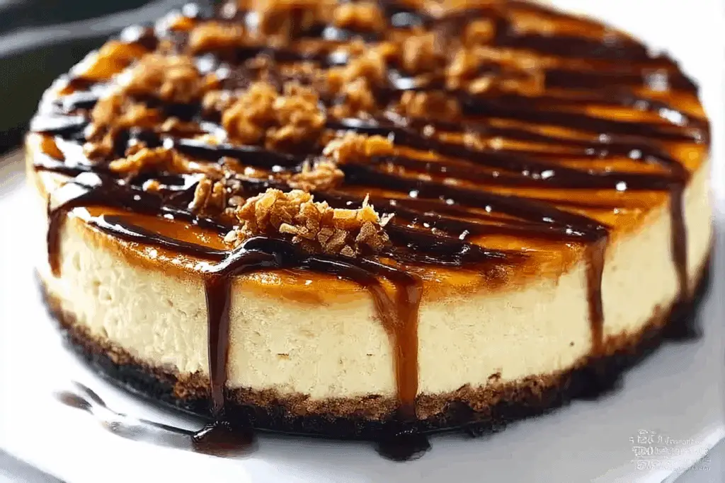 Samoa Cheesecake