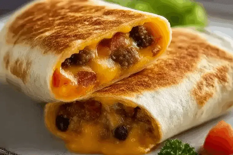 Cheesy Grilled Cheese Burrito