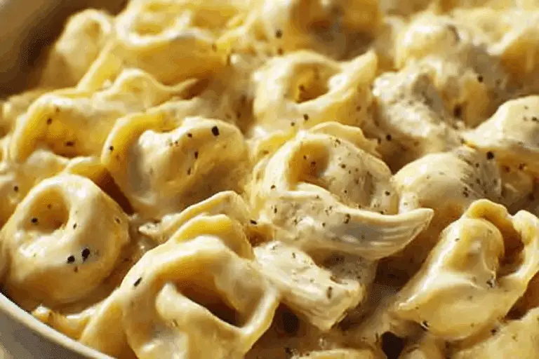Velveeta Garlic Chicken Tortellini in Cajun Alfredo Cream