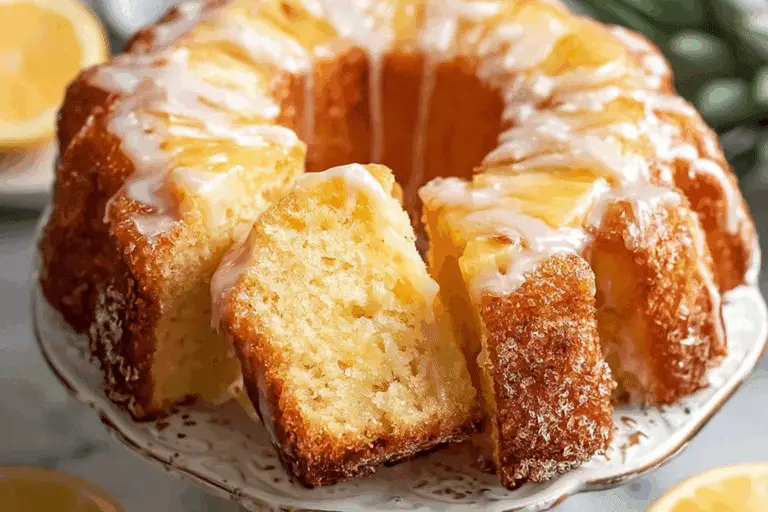 Pineapple Pound Cake