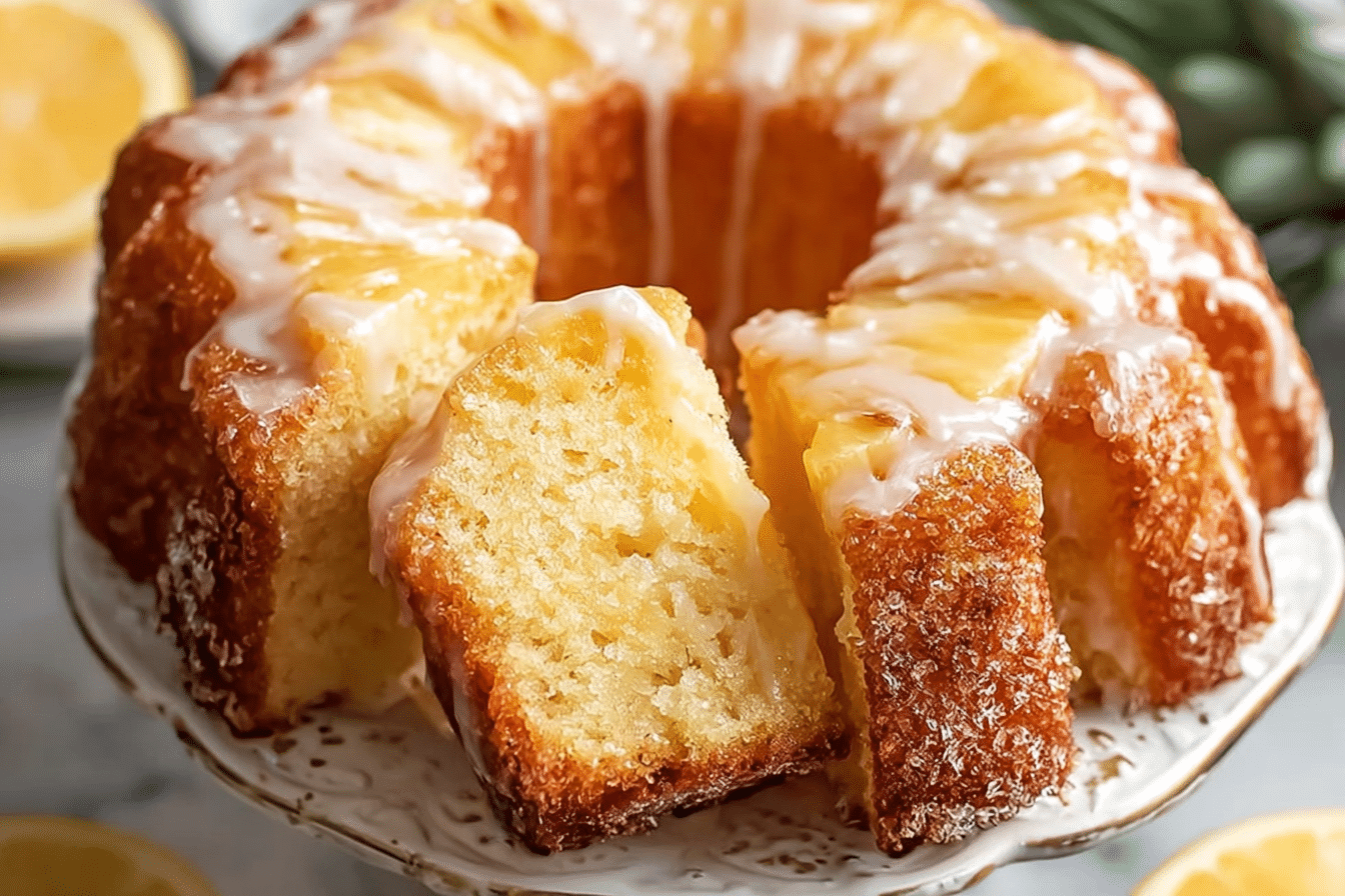 Pineapple Pound Cake