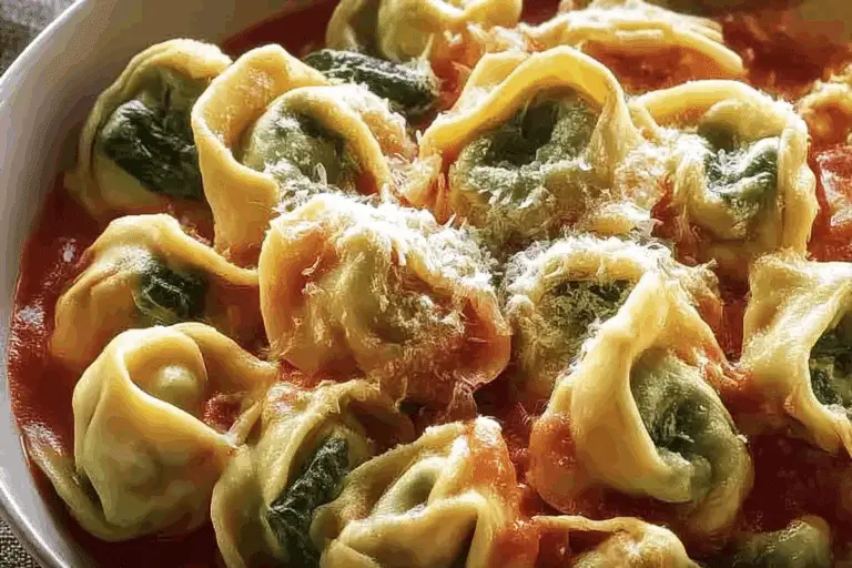 Creamy Spinach & Ricotta Tortellini