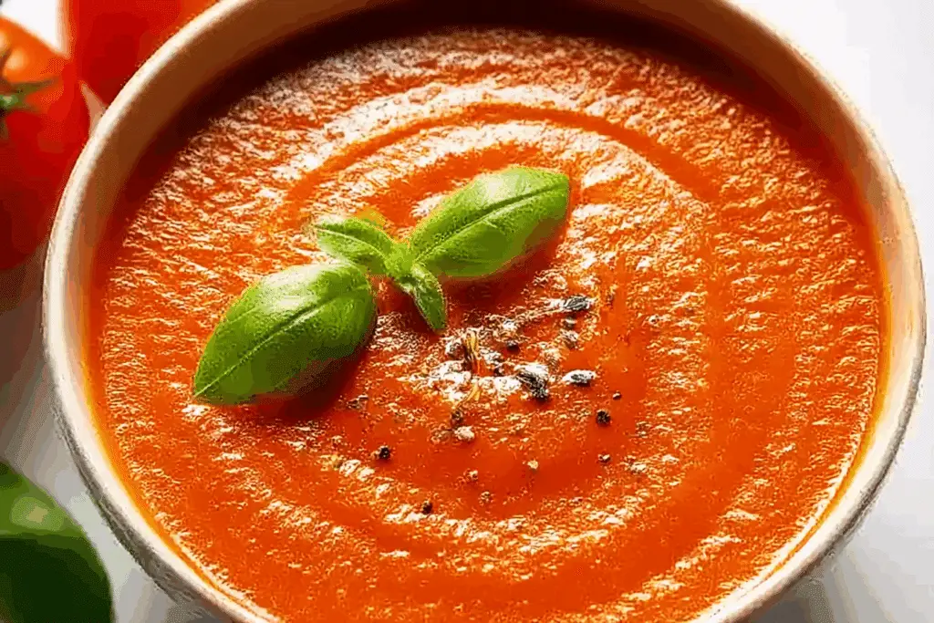 Creamy Tomato Basil Soup