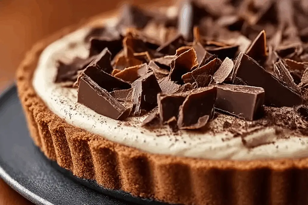 Cadbury Flake Mousse Tart