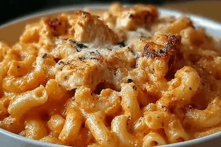 One-Pot Chicken Parmesan Mac & Cheese