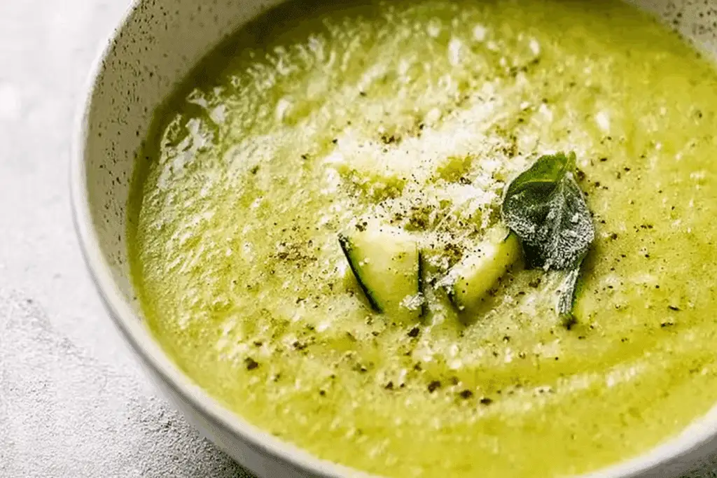 Creamiest Zucchini Soup Ever