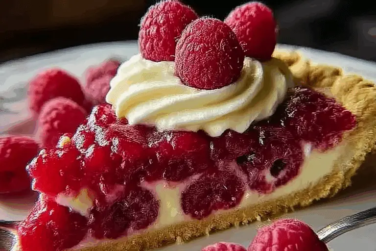 Lemon Raspberry Pie