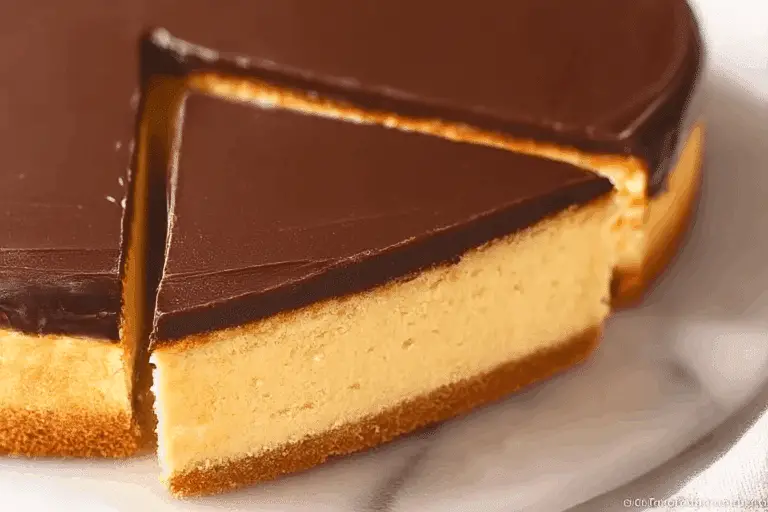 Boston Cream Pie Cheesecake