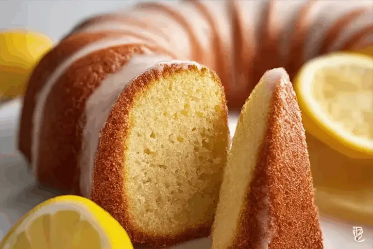 Lemon Bundt Cake with Glaze