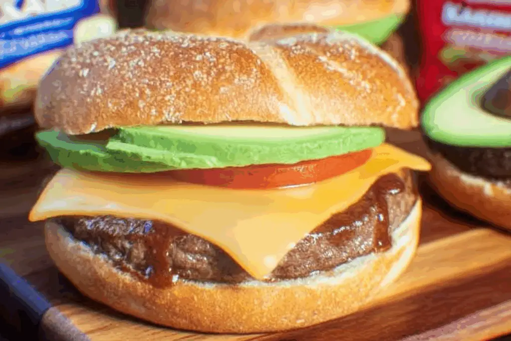 Grilled Barbecue Ranch Burgers