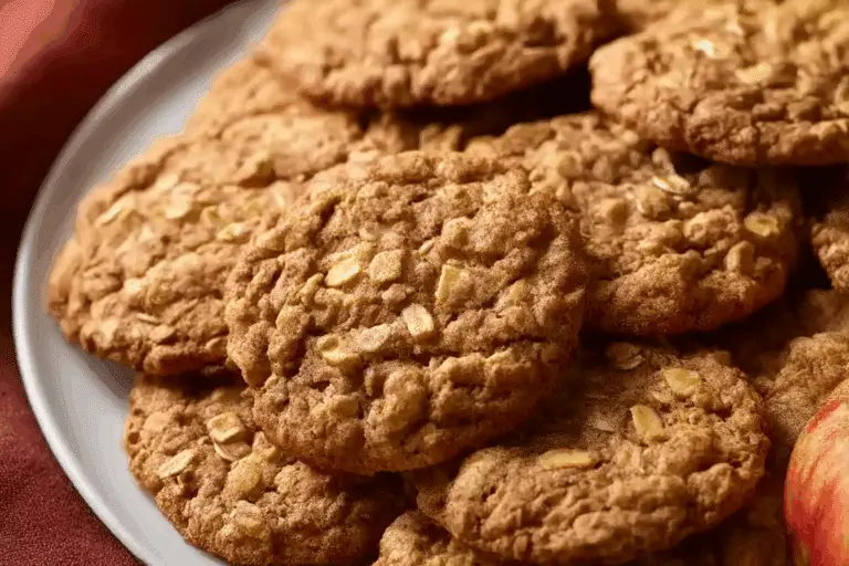 Apple Cinnamon Oatmeal Cookies