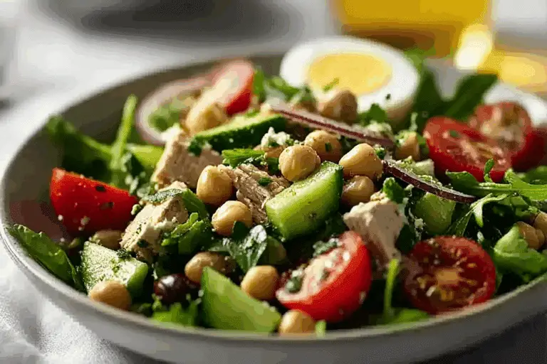 Protein-Packed Fresh Salad Plate