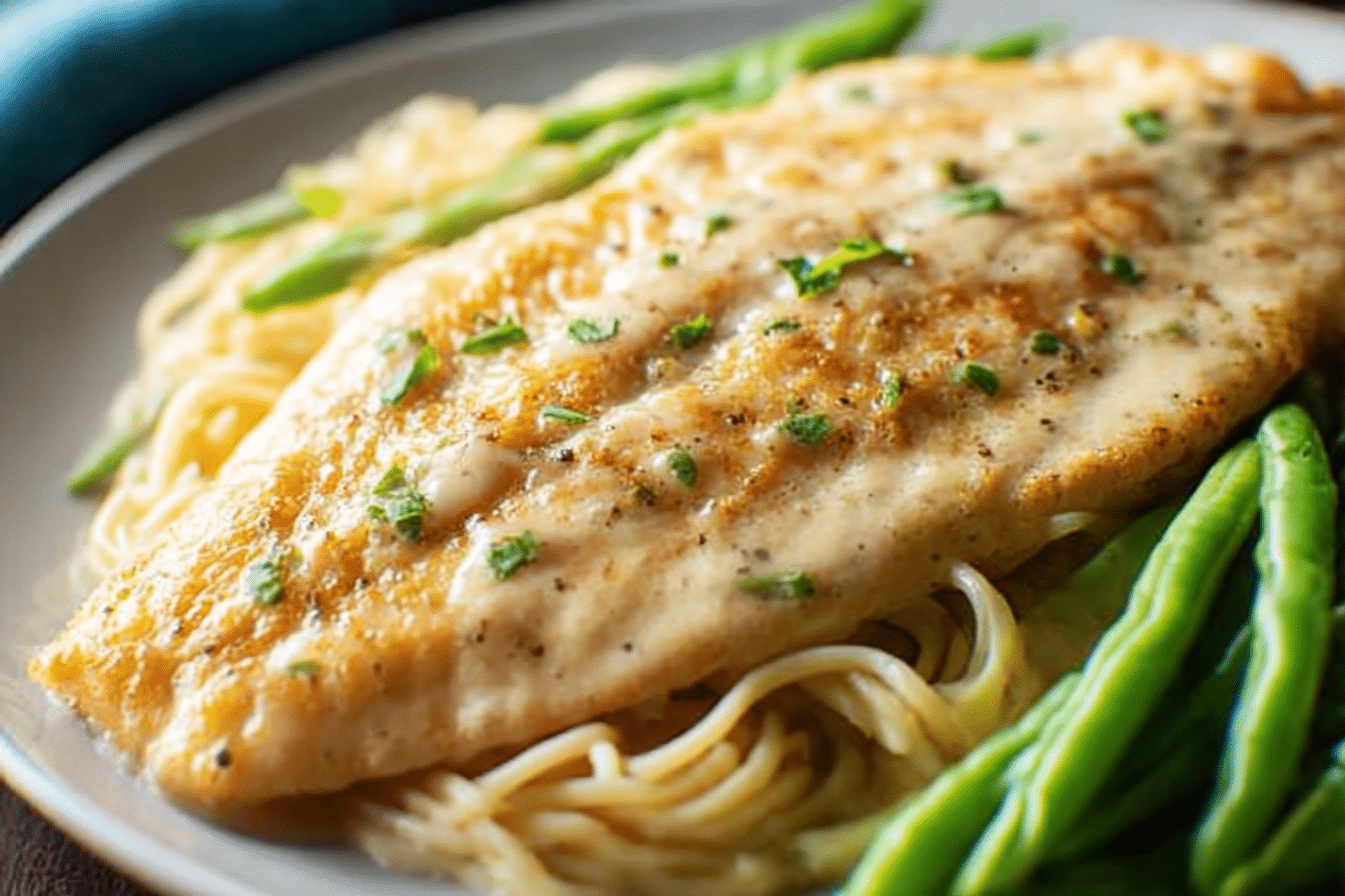 Grilled Creamy Parmesan Tilapia