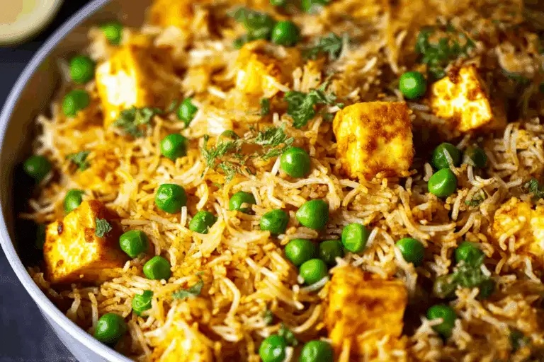 Paneer Matar Pulao