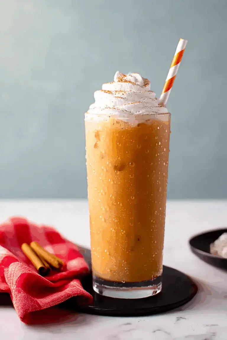 Iced Pumpkin Spice Latte