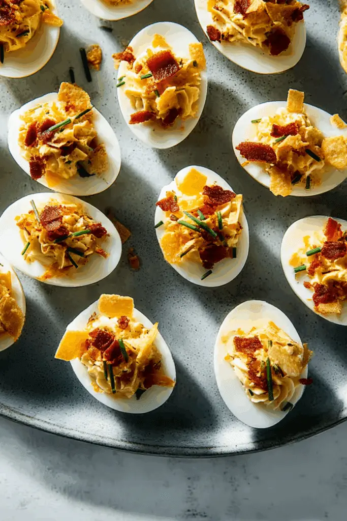 Loaded Deviled Eggs