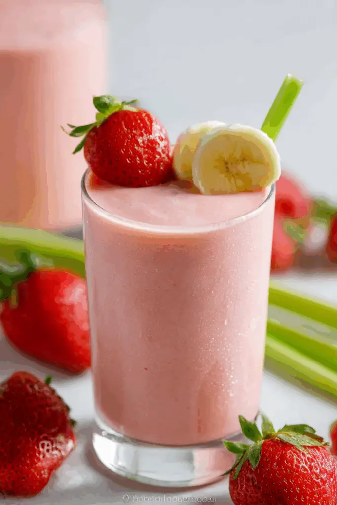 Creamy Strawberry Smoothie
