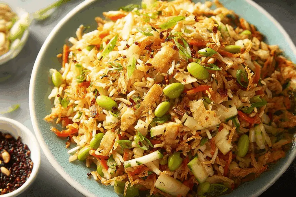 Crispy Rice Salad