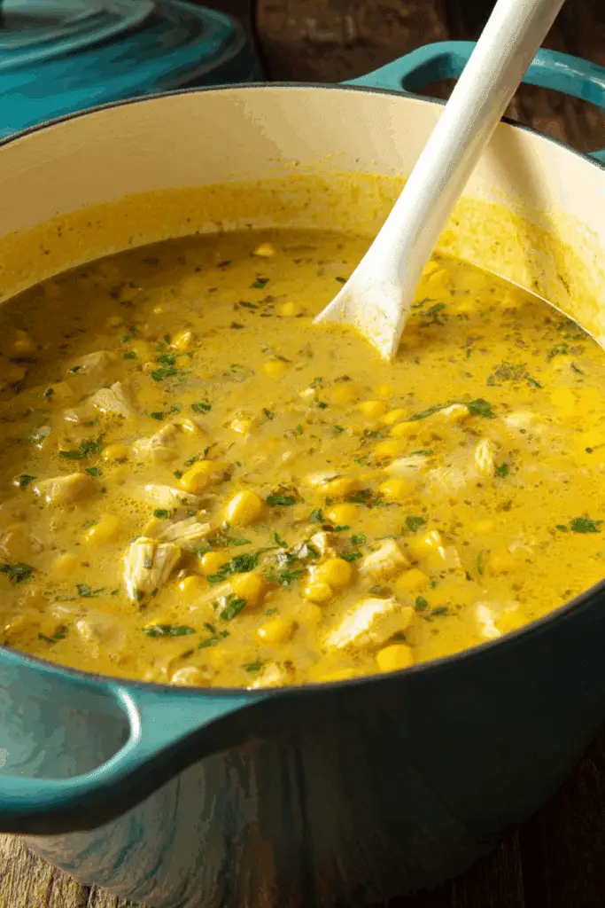 Curried Chicken Corn Chowder