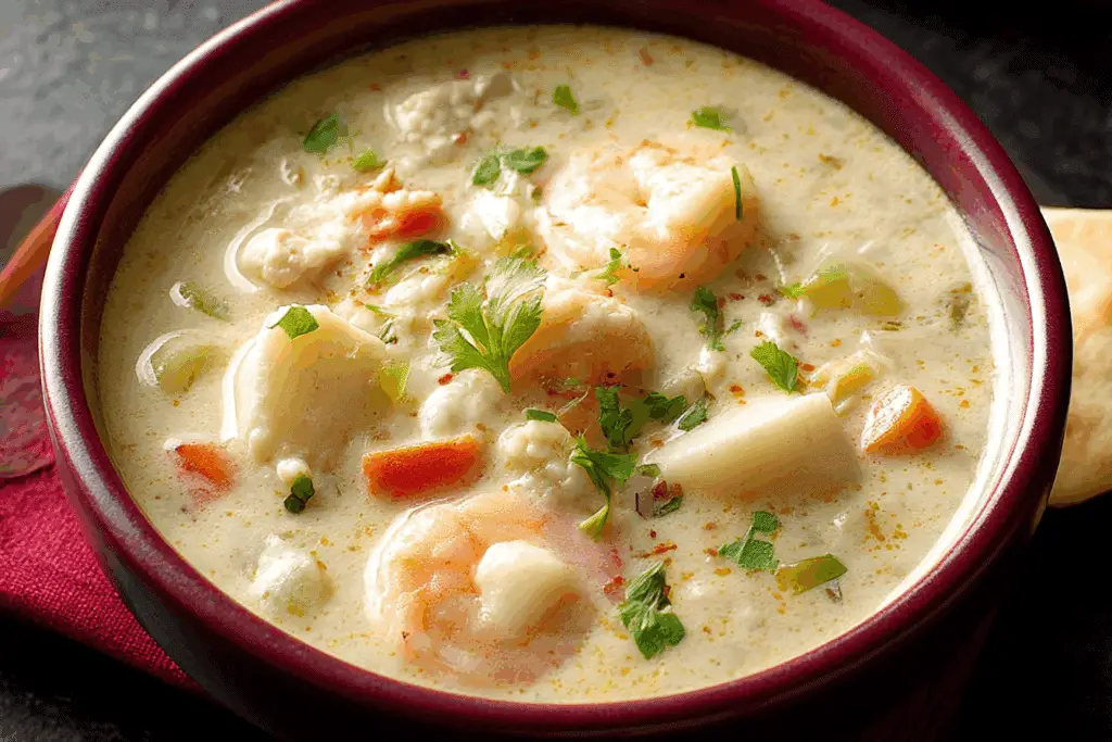 Rich Seafood Chowder