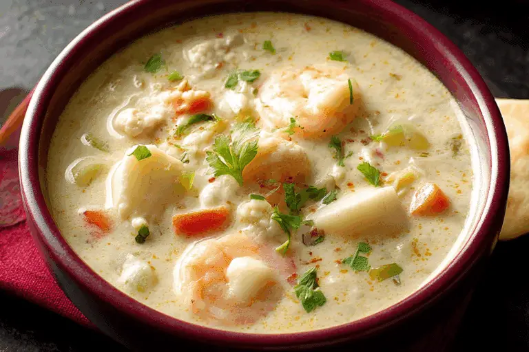 Rich Seafood Chowder