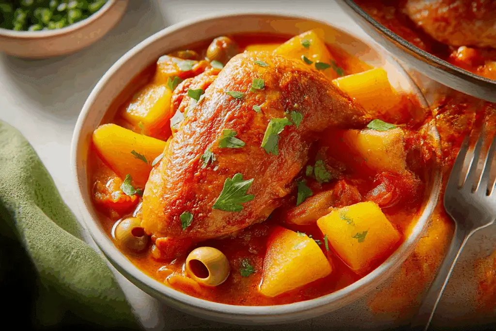Pollo Guisado