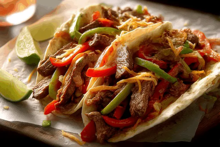 Pressure-Cooker Steak Fajitas