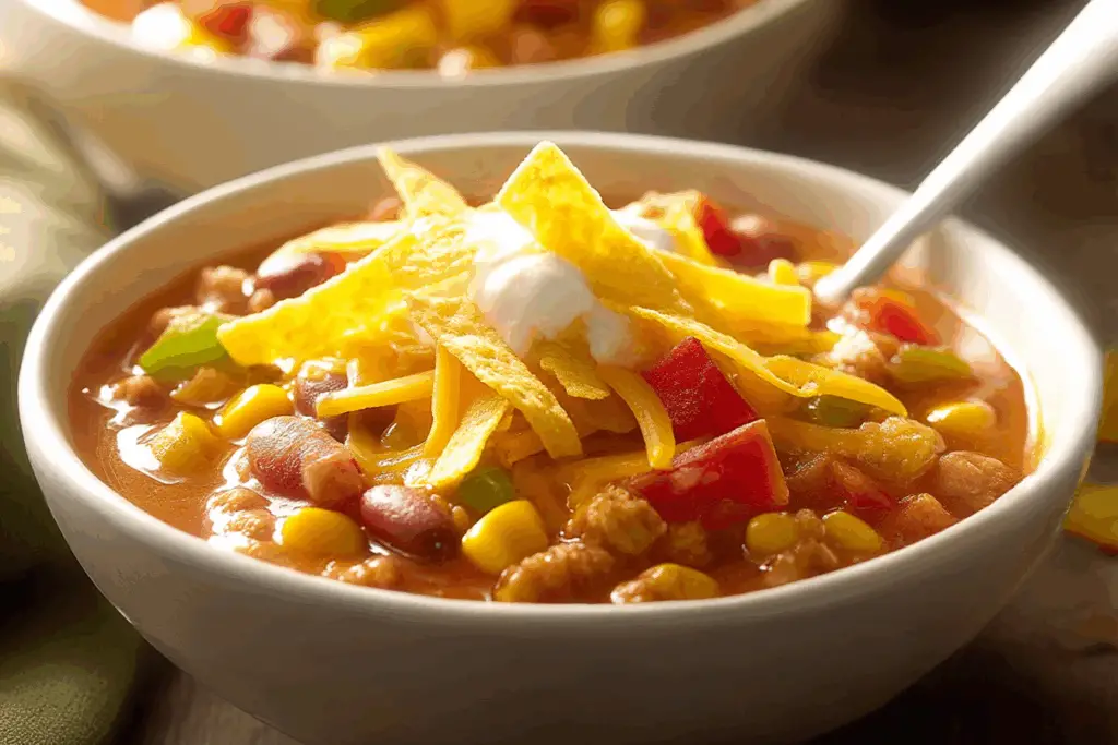 Weeknight Taco Soup