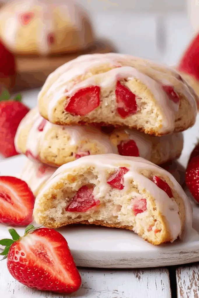 Strawberry Biscuits