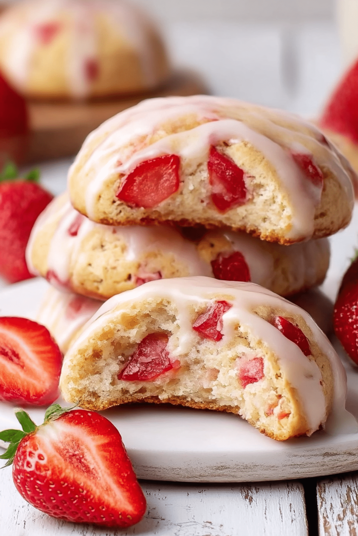 Strawberry Biscuits