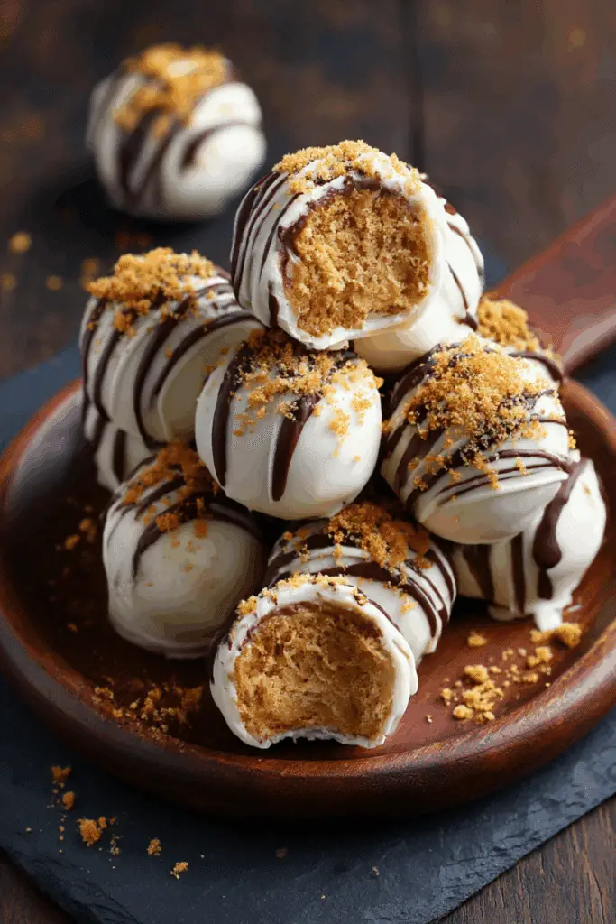 No-Bake Peanut Butter Cheesecake Balls