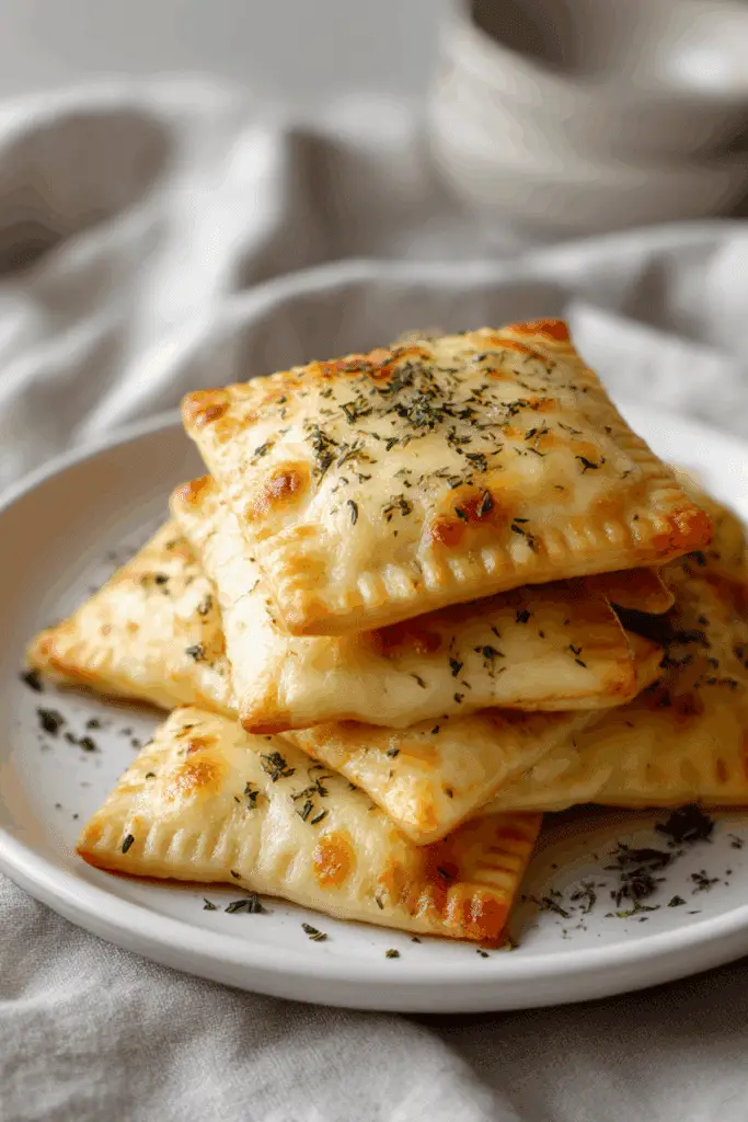 Homemade Easy Cheesy Pizza Pockets