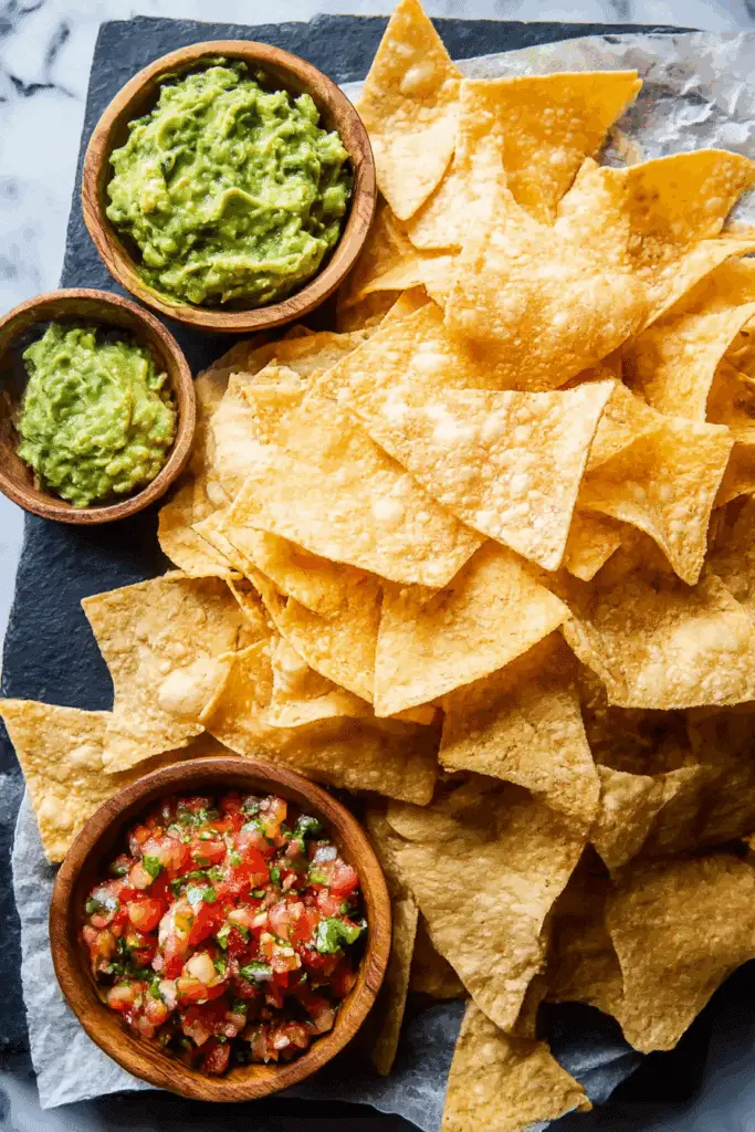 Homemade Corn Tortilla Chips