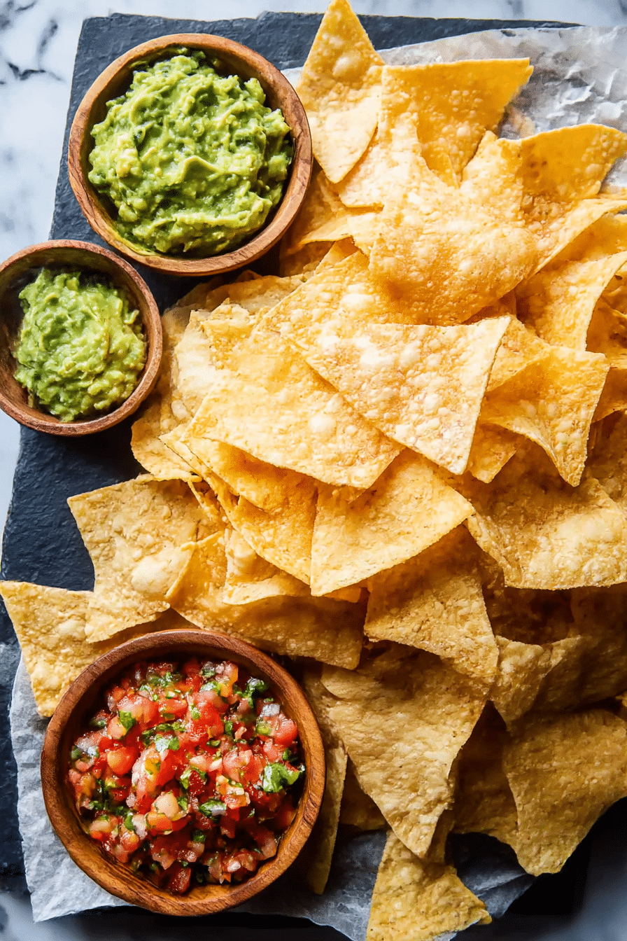 Homemade Corn Tortilla Chips