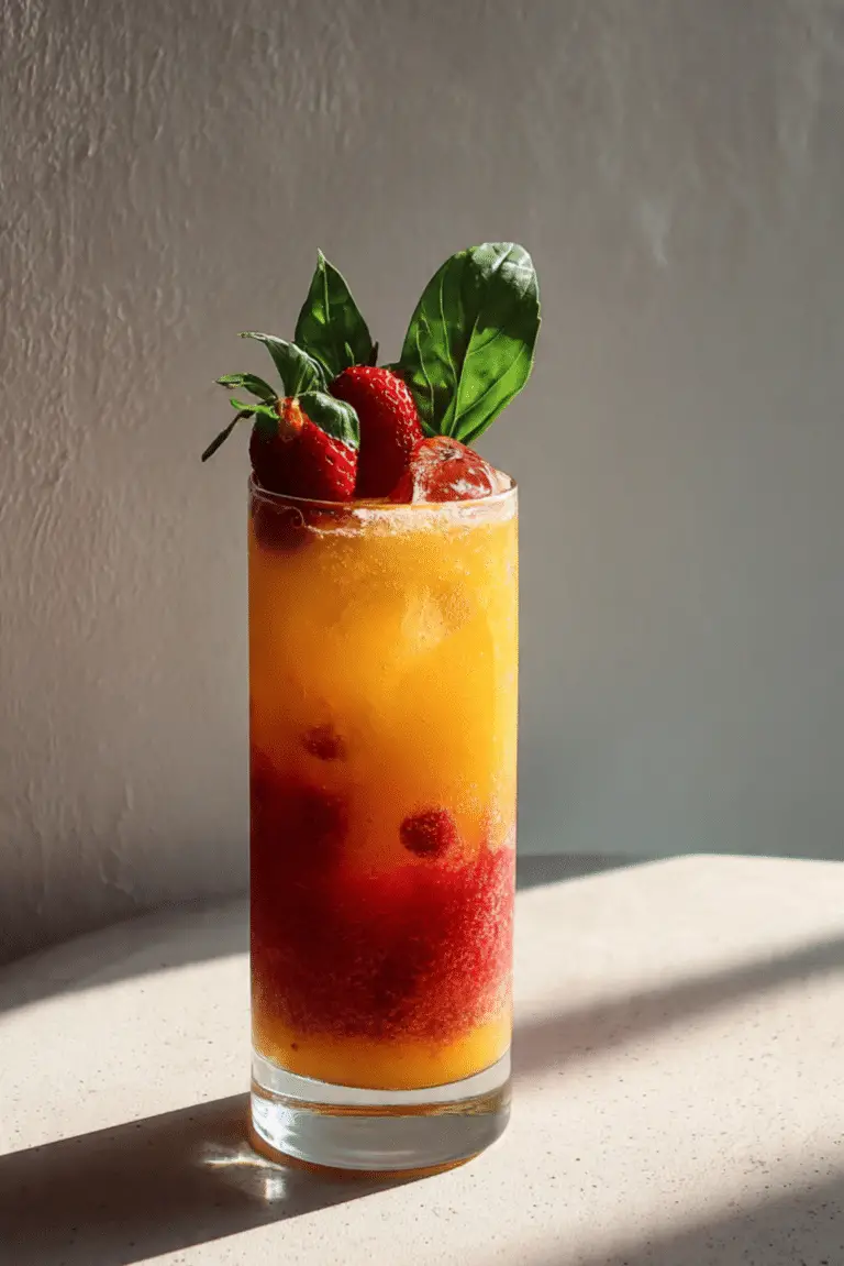 Strawberry Mangonada Mocktail