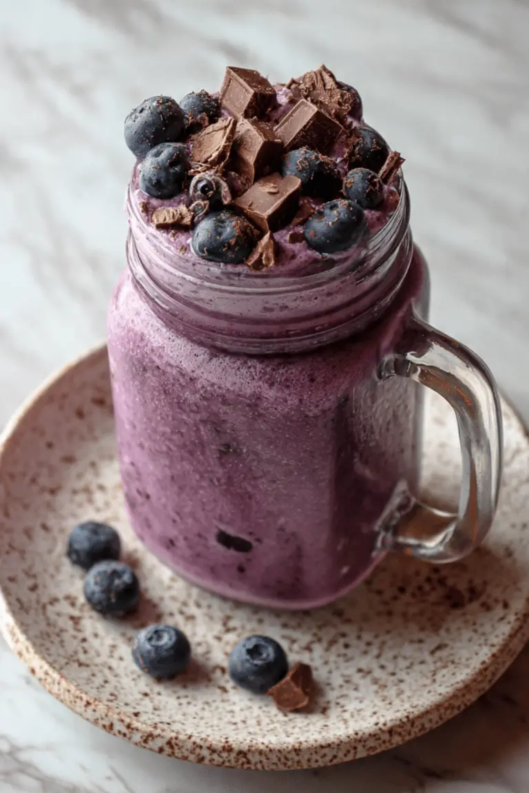 Blueberry Mocha