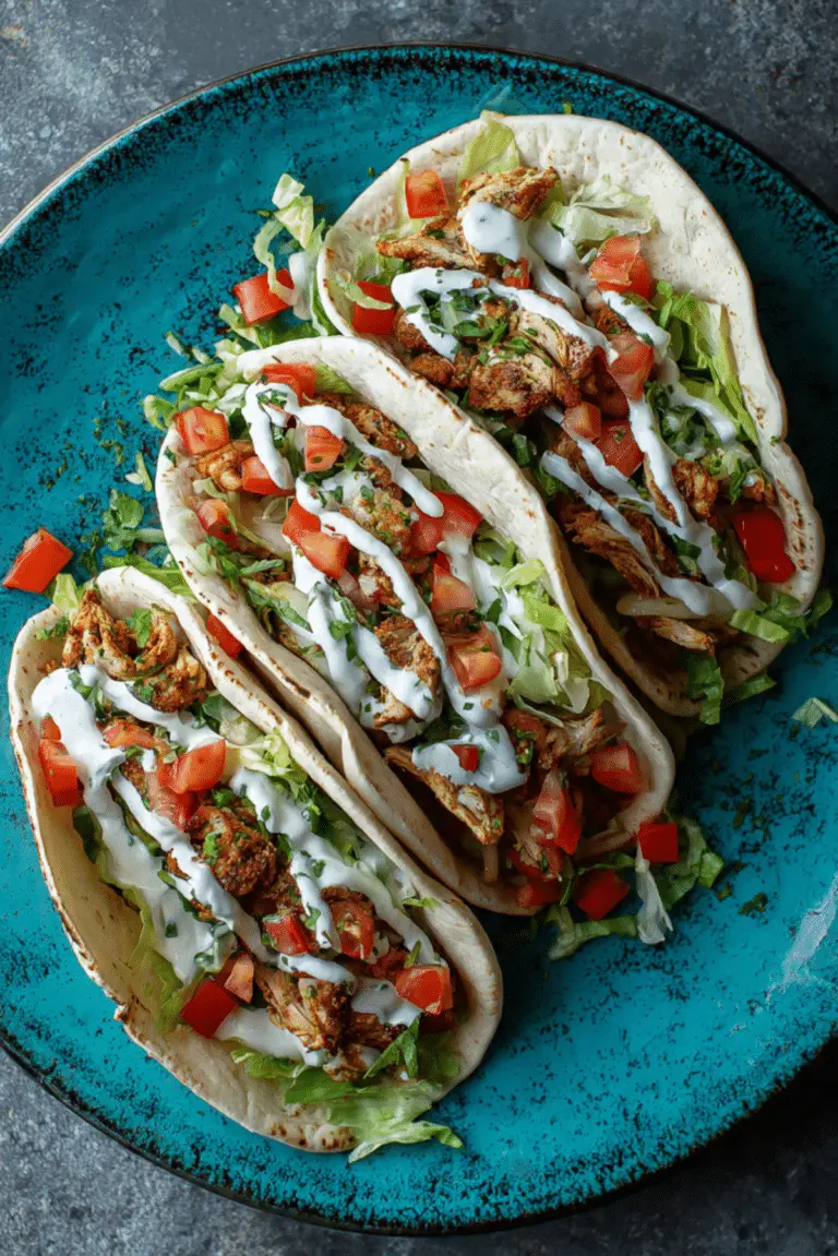 One Pan Chicken Shawarma